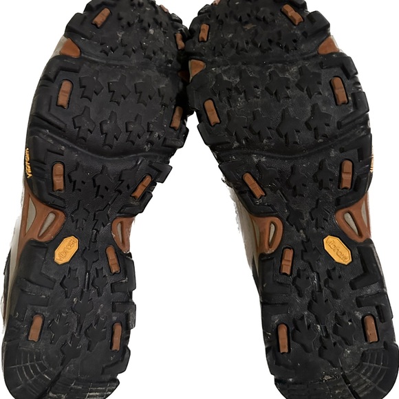 TIMBERLAND HIKING SHOE SZ 11.5 LEATHER OUTDOOR FITNESS EXERCISE VIBRAM 44101 822 - Picture 2 of 3